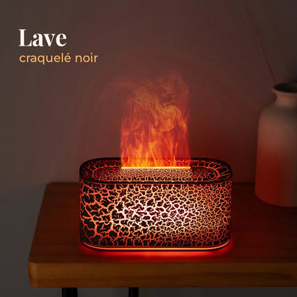 Ambiance Lave (craquelé noir)